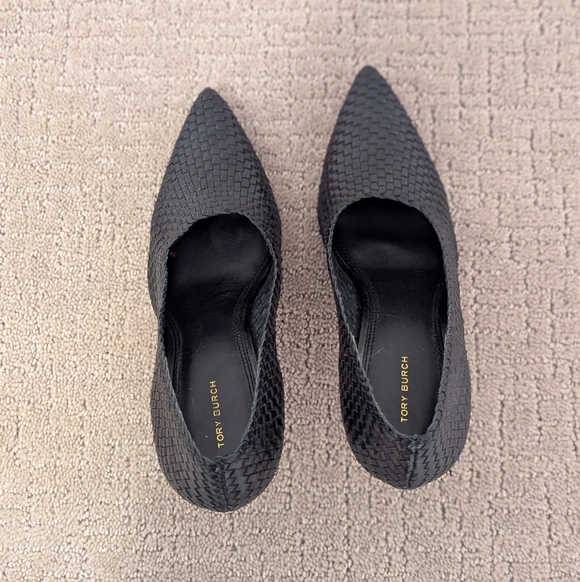 Tory Burch Black Heels Elegant Design - Picture 7 of 12